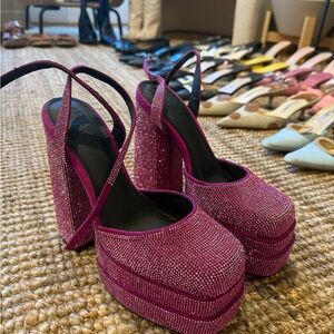 Pink Platform Heels
